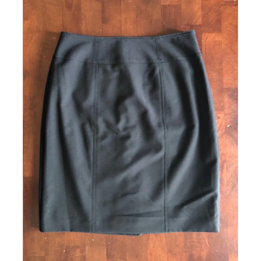 Worthington Black Pencil Skirt Size 10 Lined Career Office Workwear